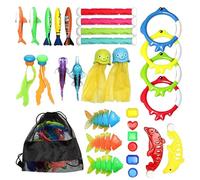 Generico Giochi per Bambini in Piscina | per Il Bagno E Il Gioco | Giocattolo Tesoro Gemma da Piscina - per Feste in Eventi A Tema Raduni Famigliari in Giardino Spiaggia E Compleanni