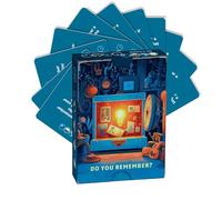 Generico Giochi per coppie per adulti, Design portatile, 50 pezzi, Carte con domande per adulti, Giochi serali per coppie, Rafforzamento delle relazioni, Per donne Uomini Matrimonio di Natale