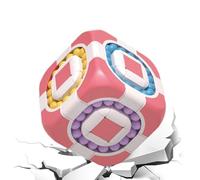 Generico Gioco 3D Rotante Magic Bean - Puzzle Antistress Per Bambini & Scuola Materna | Spinner Manuale Decompressione Per Natale, Halloween & Regalo Famiglia