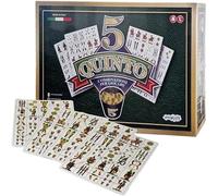 Generico Gioco 5 Quinto con Carte Napoletane Gioco delle Combinazioni Bingo Tombola per Giocare con Tutta la Famiglia Iovane, Gioco da Tavolo, Tombola Napoletana