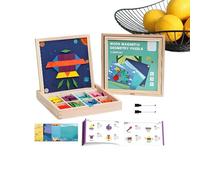 Genérico Gioco da tavolo in legno per logica e ragionamento | da costruzione per bambini, per ragazze, ragazzi, adolescenti, regalo per casa, viaggi in famiglia