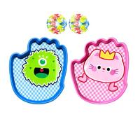 Generico Gioco Della Pagaia E Prendi | Giocattolo Interattivo Con Palla Per Giochi Indoor E Outdoor | Divertimento In Famiglia, Giardino, Scuola Materna, Giochi Per Lo Sviluppo | Gioco Di Cattura