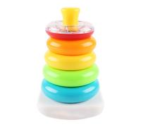 Generico Gioco di Anelli Impilabili per - Torre di Anelli Colorati, Gioco Educativo di Costruzione, Giocattolo per Lo Sviluppo Infantile | attività di Allenamento Precoce per Bambini E Bambine 6 Me