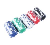 Genérico Gioco di chip da poker: Chips di stile classico, contatore portatile per giochi di carte e | Fun Collection Chip Collection Home Play, Texas Nights, Family Reunsings Game Pa