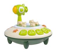 Genérico Gioco Di Colpire Talpe per Bambini - Piattino Volante Interattivo Portatile - Giocattolo Da Tavolo per Colpire - Compleanno Natale E Scuola Bambini