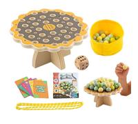Generico Gioco di Equilibrio,Giocattolo Educativo e Divertente - Gioco da Tavolo con Perline per Tutta la Famiglia - per Bambini, Adulti, Casa a Festa