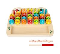 Generico Gioco di - Puzzle Magnetico in Legno Educativo,Giocattolo Prescolare per La Cognizione,per Bambini a Casa in Sala Giochi a Scuola in Aula per Serata in Famiglia e Durante Il Viaggio