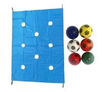 Generico Gioco Di Teamwork E Apprendimento Di Gruppo Con Telo Forato - Set Di Giochi All'Aperto Per Sfide Di - Attrezzatura Sportiva E Giocattoli Per Team Building Per Adolescenti Giovani E Adulti