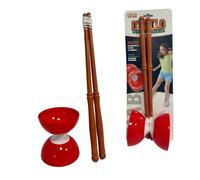 Generico Gioco Diablo per Bambini Ragazzi e Adulti Gioco Diablo Diabolo Giocoleria con Bacchette 36cm Gioco Diabolo Set Giocoliere Diabolo con Bacchette Diablo,Colori Assortiti Colore Casuale