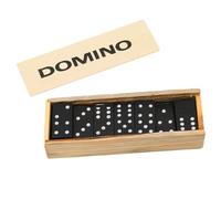 Genérico Gioco Domino - Gioco classico Train Domino, 28 mosaici Doppio Six Domines Set | Professional Domino Gioco Dot Dominos Gioco per adulti, famiglie e bambini