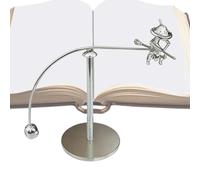 Generico Gioco Equilibrio Da Scrivania - Giochi Metallici Volante Dinamica | Da Scrivania Stilosi | per Casa Comodino Bagno Uffici Camera da Ingresso Libreria Ripiani Tavolo