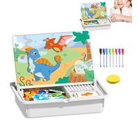 Genérico Gioco magnetico da | Gioco educativo a doppio lato - Giocattolo da vestire e abbinare volti per ragazzi e ragazze - per viaggi, casa, asilo, vacanze, Natale, Capodanno