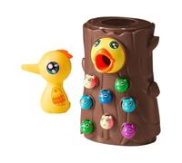 Generico Gioco Picchio Magnetico | ABS, M 420g 19x16x13cm, S 200g 15.5x10.5x9.5cm | Acchiappa Per Bambini 1-4 Anni | Coordinazione Occhio-mano Educativo