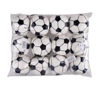 Generico Giocoleria Giocoleria Presa Morbida Adatto Sia ai Principianti Che al giocoliere Modello di Pallone da Calcio Nero 3268
