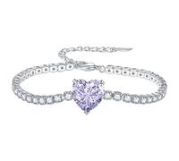 Generico Gioielli Con Braccialetto A Cuore - Bracciale A Forma Di Cuore, Braccialetto E Per Adolescenti, Accessorio Di Per Donne Alla, Articoli Da Polso Decorativi Semplici Estetici |