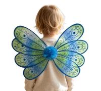 Generico Girls Fairy Wings - Peacocĸ Costume Accessory | Dress Up Prop