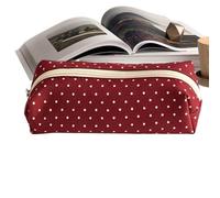 Generico Girls Pencil Pouch Retro Dot - Stationery Compartment Storage