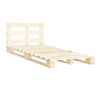 Generico Giroletto in Pallet di Legno Massello di Pino 120x200 cm,Marrone,35.7kg,285243