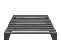 Generico Giroletto in Pallet Grigio Legno Massello di Pino 90x200 cm,Grigio,22kg,285248