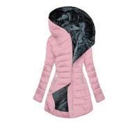 Generico giubbino donna oltre Giubbino Donna Piumino Giacca Felpa Cappotto Invernale Corto Giubbotto Elegante Parka Invernale Con Pelliccia Trench Corto giacca imbottita