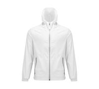 Generico Giubbotti Donna Impermeabile Donna Abbigliamento Estivo E Autunnale Per Uomo E Leggero Antivento Protezione Solare Con Cerniere Fluorescenti Giubbotto Pelle Giacca Da White L