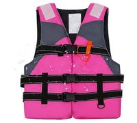 Generico Giubbotto di Salvataggio Salvagente per Adulti e Bambini per Adulti per Paddle Boarding Aiuto al Galleggiamento in Schiuma con Fischietto, Giacca Impermeabile