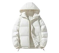 Generico Giubbotto Donna Invernale Piumino da donna invernale trapuntato con cappuccio antivento imbottito a maniche lunghe escursionismo capispalla per il freddo cappotto caldo da donna all'aperto