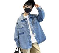 Generico Giubbotto Primaverile da Ragazzo,Sportiva Cappotto Baseball Giacca Cerniera All'aperto College Blouson Leggera Traspirante Cappotti Primavera Autunnali Ragazzi