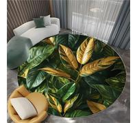 Generico Giungla tropicale Piante nordiche Modello La Zona Tappeto Camera Bagno Cucina Zerbino Macchina Lavabile Antiscivolo Tappeti, 200cm