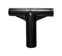 Generico Giunto A T per Trampolino - Cappucci Terminali per di Recinzione per Trampolino, Manicotto per Tubo A Forma di T, Parte del di Ricambio per Trampolini, di Espansione Durevoli, Fer