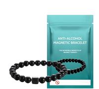 Generico Glame Anti-Alcohol Bracelet, sobriety bracelet, magnetic bracelet men, magnetic bracelets for women, Relieves Anxiety & Withdrawal Stress, Reduces Alcohol Cravings (1 pcs)