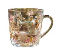 Generico Glass Cup - Sewing Machine Drinkware, Novelty Glass Mug