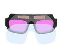 Generico Glasses Auto Darkening, Safety Protective Welder Glasses, Lightweight Eye Protection Shield Helmet Eyewear, Compact Ideal for Cutting, Yard Work, Outdoor Construction, Welding Men