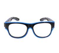 Generico Glasses Party, Luminous Sunglasses Light Up Eyewear to Kids and Adults, 6.3x2.05 Inches Fun Accessories for Cosplay, Pool Party, Dance, Birthday, Halloween, Festival Decorations