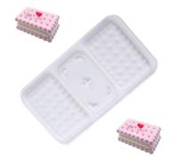 Generico Gli Stampini per Biscotti | Le Forme Quadrate 3D per Piccoli Dolci | Stampini Per Budino Da Cucina - Adatto A Pudding, Biscotti, Caramelle, Torte, Ristorante, Feste In Casa E In Cucina