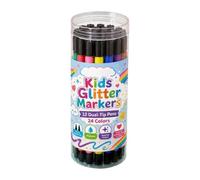 Generico Glitter Pens - Double Tip Quick Dry Markers, Smooth High Pigment I