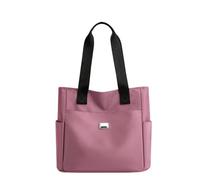 Generico Gloryboom Shoulder Bag, Large Capacity Waterproof Multi Pocket Nylon Shoulder Bag, Casual And Versatile (Pink)