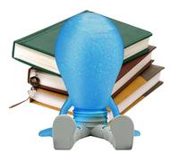 Generico Glow Figurines - Posable Light Bulb Man, Luminous Articulative Character with Fluorescent Coating, Flexible Jointed Desktop Statue, Ideal for Workplace Desk Night Party Favors Table Decor