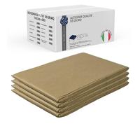 Generico GM 100 Pezzi - Tovaglie Coprimacchia in TNT Alta Qualità Italiana 100x100cm Colore ORO Ideali per la ristorazione vari colori