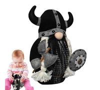 Generico Gnome Doll - Medieval Faceless Gnome Elf Dwarf Christmas Decoration | Gladiator Gnomes Figurine For Tabletop, Tiered Tray, Fireplace, Shelf, Holiday Home Decor Ornament