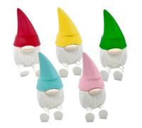 Genérico GNOME Figurine | 3D Printing Gnomes Decorations For Home | Cute Dwarf Toys For Christmas Dorm Halloween Desktop Bookshelf