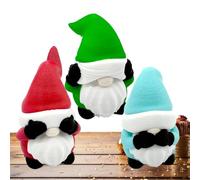 Generico Gnome Figurines, 3D Printing Gnomes Decorations for Home, Cute Dwarf Resin Statues for Christmas, Halloween, Dorm Room, Desktop, Bookshelf, Offices Desk, Bedroom, Holiday Seasonal Display