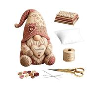 Generico Gnome Sewing Set DIY Handmade Craft Kit | Fabric Creative Sewing Supplies Complete Starter Set | Fun Gnome Making Kit for Adults Beginners Families Friends Kids Boys Craft Activity Use Case