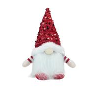 Generico Gnomi natalizi - Gnomo luminoso natalizio per esterni | Gnomo natalizio con led | Bambola gnomo luminosa per le vacanze | Piccola decorazione per gnomi da tavolo | Ornamento creativo per ba