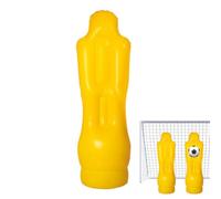 Generico Goalkeeper Mannequin - Durable PVC Inflatable Defender, Water-Filled Base Stability, Football Training Equipment, Portable Soccer Practice, Air Filled Free Kick Wall | Athletic Motion Target