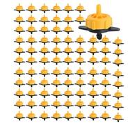 Generico Gocciolatoio Compensazione Pressione - Gocciolatori Irrigazione 2l/4l/8l | Emettitore Impianto Annaffiatura | Gocciolatore Multifunzionale Patio, Agricoltura, Prato