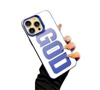 Generico God Has a Plan for You Inspirational Phone Case for iPhone 17 Pro Max, Shockproof Soft Silicone Cover, Durable Slim Fit Anti-Scratch Design (Xs Max,Blue)