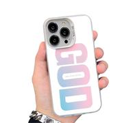 Generico God Has a Plan for You Inspirational Phone Case for iPhone 17 Pro Max, Shockproof Soft Silicone Cover, Durable Slim Fit Anti-Scratch Design (11,Off-white)