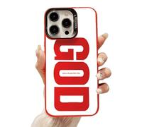 Generico God Has A Plan for You Phone Case For iPhone 17 Pro Max Case, 16/15/14 Series, Soft Slim Shockproof Cover, A Unique Religious Gift (Red,For iPhone17 Pro Max)
