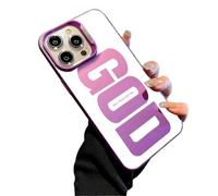 Generico God Has A Plan for You Phone Case For iPhone 17 Pro Max Case, 16/15/14 Series, Soft Slim Shockproof Cover, A Unique Religious Gift (Purple,For iPhone17Air)